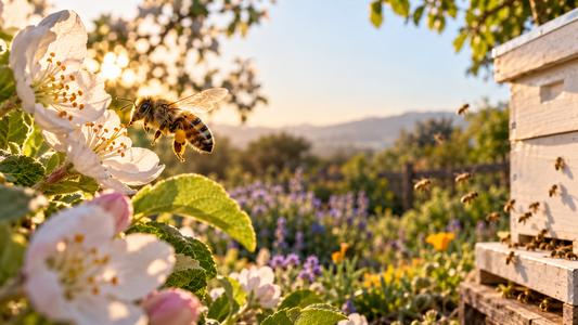 A day in the life of a honey bee