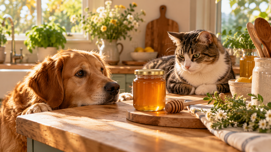 Can pets have honey? What cat and dog owners should know