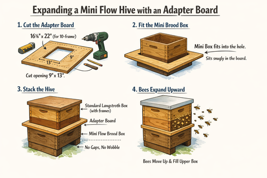 How to Expand a Mini Flow Hive