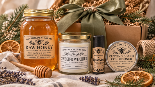 Holiday gifts for honey lovers from Beeholden Farms