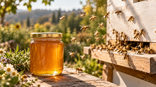 How many honey bees it takes to make one jar of honey