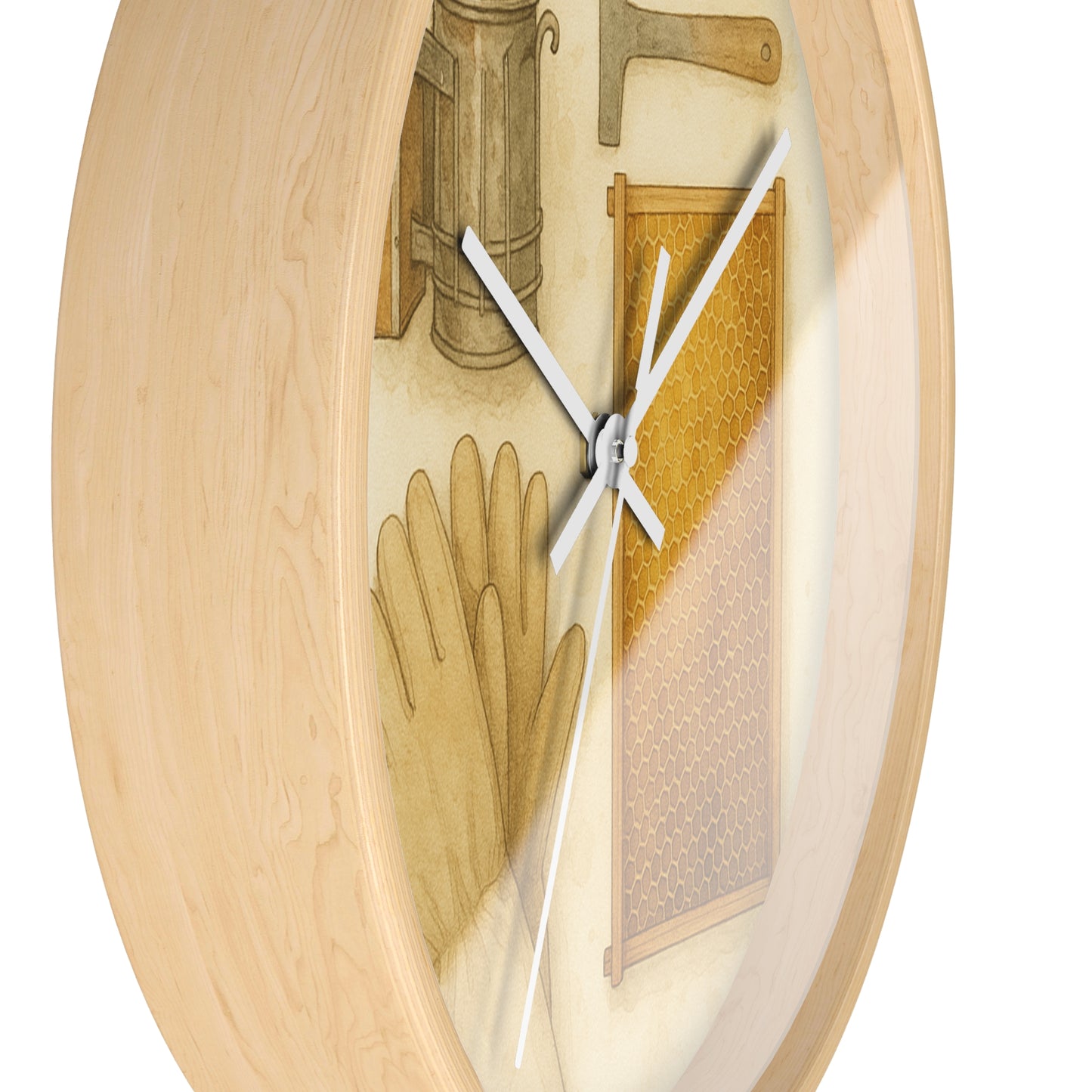 Bee Keeper's Wall Clock, Rustic Home Decor, Honeybee Enthusiast Gift, Unique Kitchen Wall Art, Beekeeping Accessories, Nature-Inspired [...]