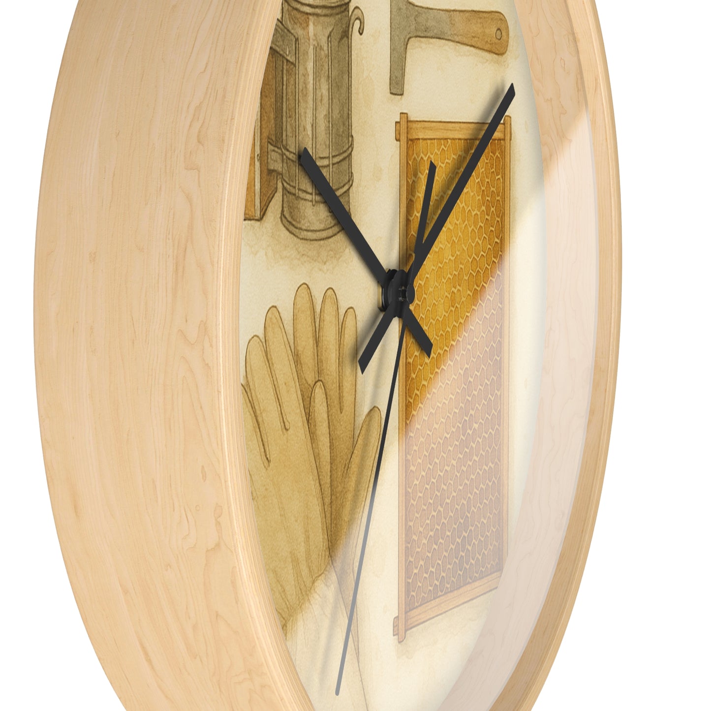Bee Keeper's Wall Clock, Rustic Home Decor, Honeybee Enthusiast Gift, Unique Kitchen Wall Art, Beekeeping Accessories, Nature-Inspired [...]