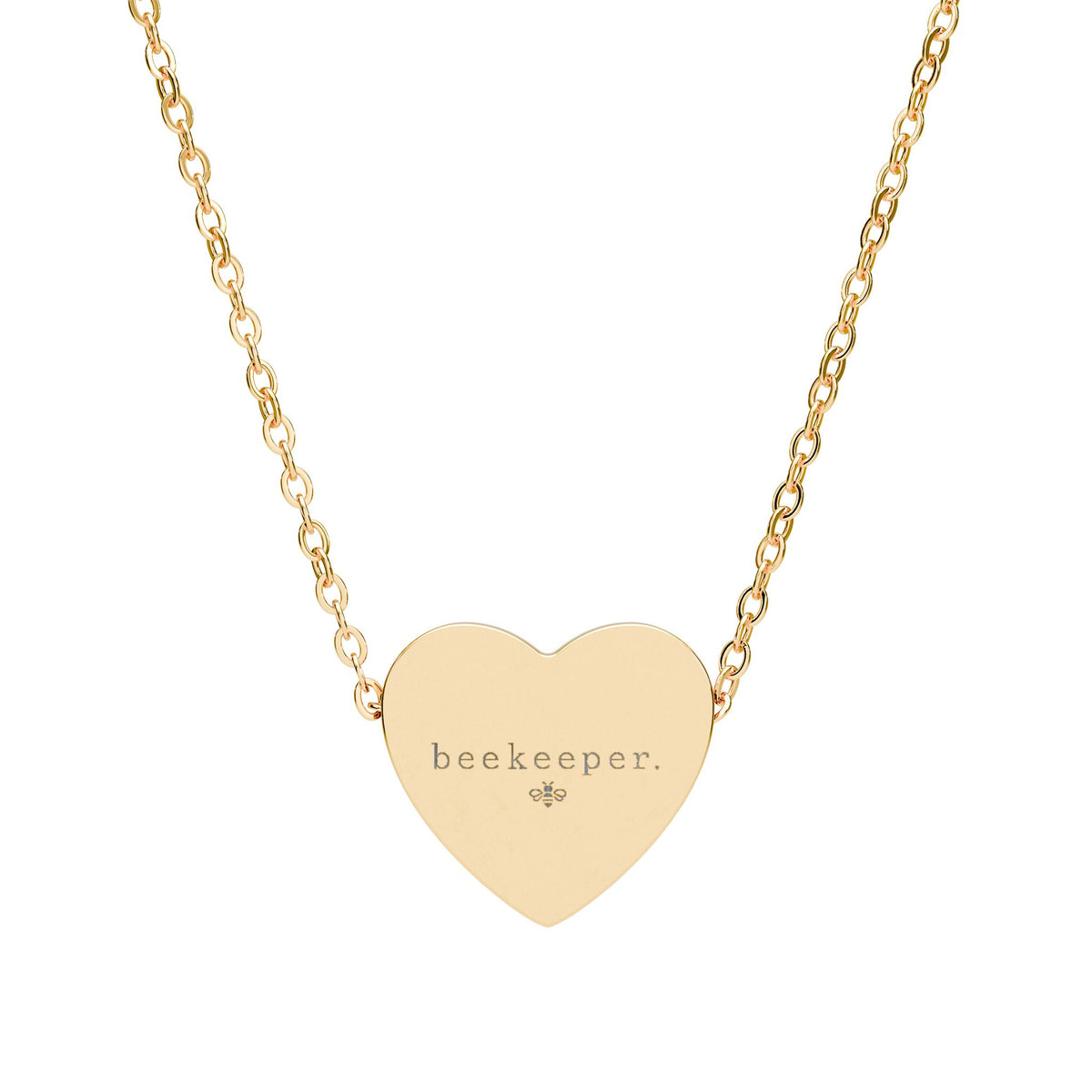 Beekeeper Necklace Minimalist, Honey Bee Dainty Jewelry, Beekeeper Gift, Nature Lover Necklace, Simple Gold Necklace, Homesteader Gift